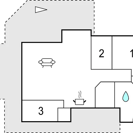 Lovely In With Kitchen Дом отдыха
